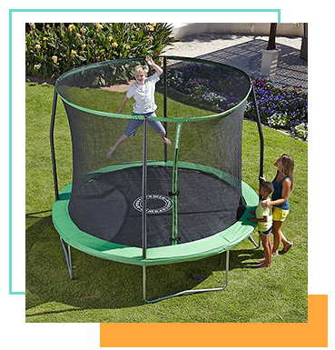 Reach for the sky! Explore our range of trampolines