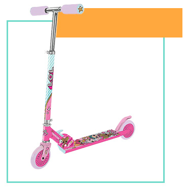Discover our L.O.L Surprise! pink scooter