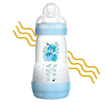 This is the ideal bottle for an easy switch between breast and bottle thanks to the patented Silk teat which provides a familiar feel for babies