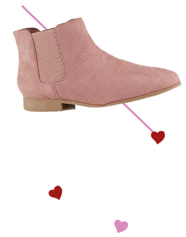 With a faux-suede upper and elasticated side panelling for easy wear, these Chelsea boots are a great pick