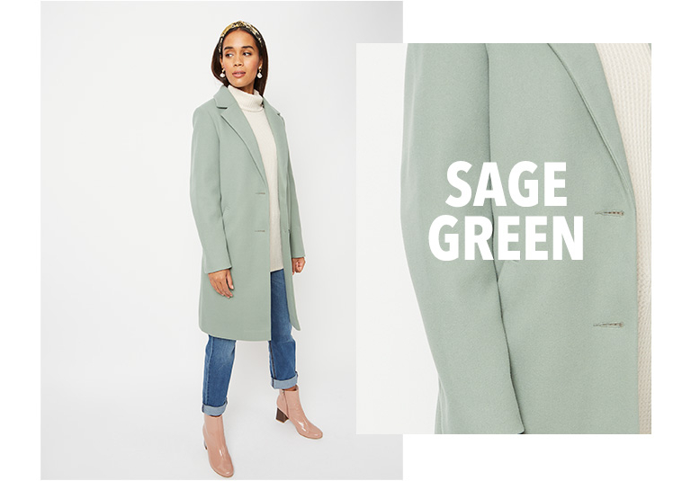 Green coat asda sale