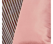 Close up of a pink cushion