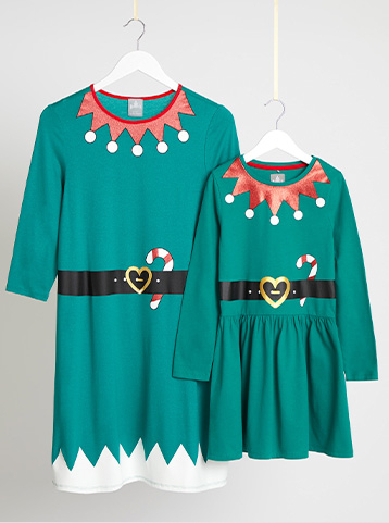 Christmas dresses outlet at asda