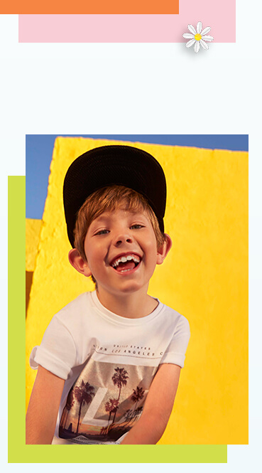 Discover our range of kids' graphic T-shirts