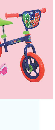 Keep them active and entertained with this PJ Masks bike