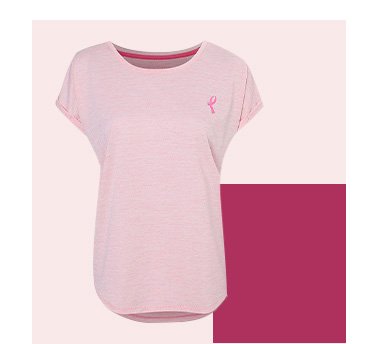 Tickled Pink Jersey Sports T-Shirt.