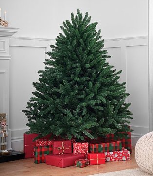 5ft Green Woodland Wide Christmas Tree.