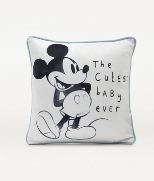 Blue Disney Mickey Mouse Cushion.