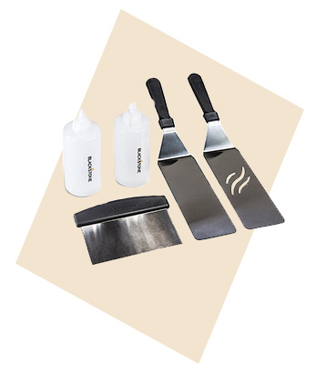 The 5-Piece Classic Outdoor Cooking Set is everything you need to take your outdoor cooking to the next level
