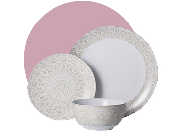 Serve up a treat with this Sunbaked dinner range, designed with a beautiful pattern