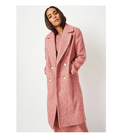 Asda george check coat best sale