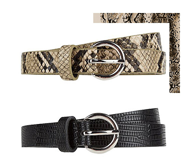Complete your outfit with a statement belt