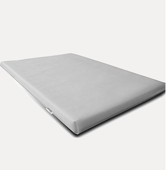 Grey baby cot mattress