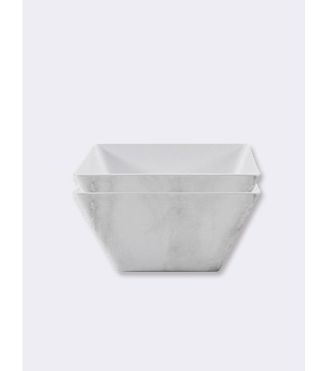 Product image of two marble-effect serving bowls