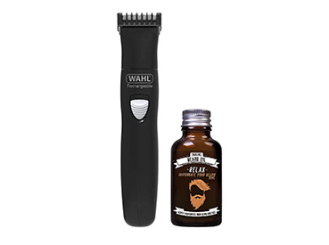 Product image of Wahl beard trimmer and oil gift set