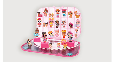 L.O.L. Surprise! fashion show on-the-go pink storage & playset