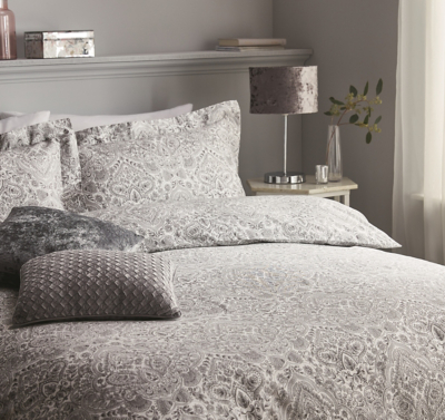 damask sateen bedding collection - fortnite single bedding asda