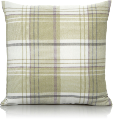 Green Check Woven Curtains And Cushions Range George