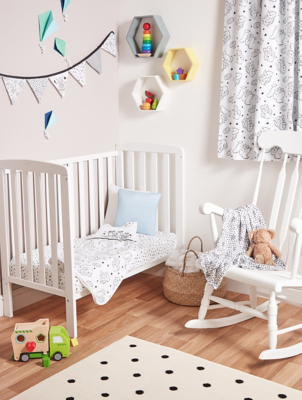 cot bumper set asda