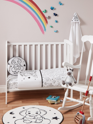 disney cot bumper set