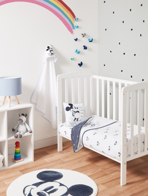 mickey mouse cot set