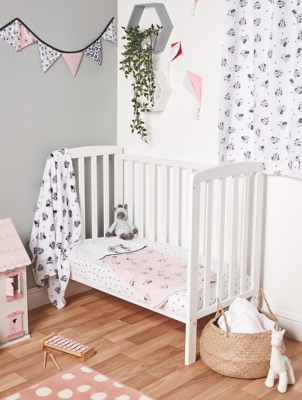 cot bumper set asda