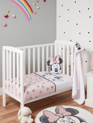 minnie mouse baby bedding