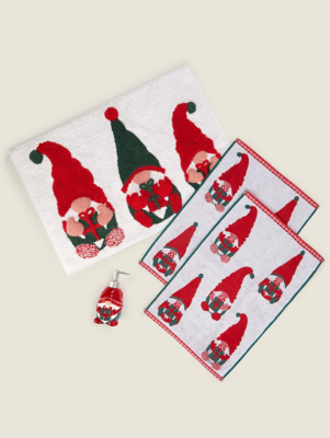 Christmas Gonk Bathroom Collection at ASDA
