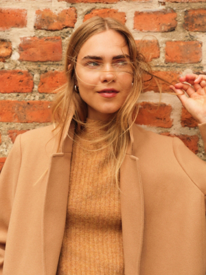 Camel Longline Coat and Tan Midi Jumper Dress Outfit | George at ASDA