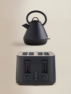 Black Pyramid Kettle & Toaster Set | George at ASDA