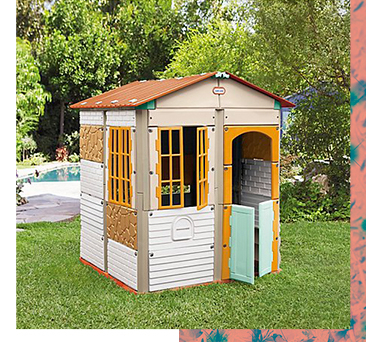 Let them create their very own playhouse with this Little Tikes Build-a-House! 