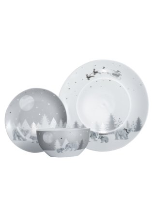 Christmas themed plate set.