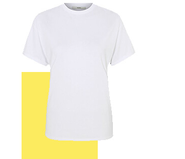 Add a classic white tee to your summer workwear wardrobe