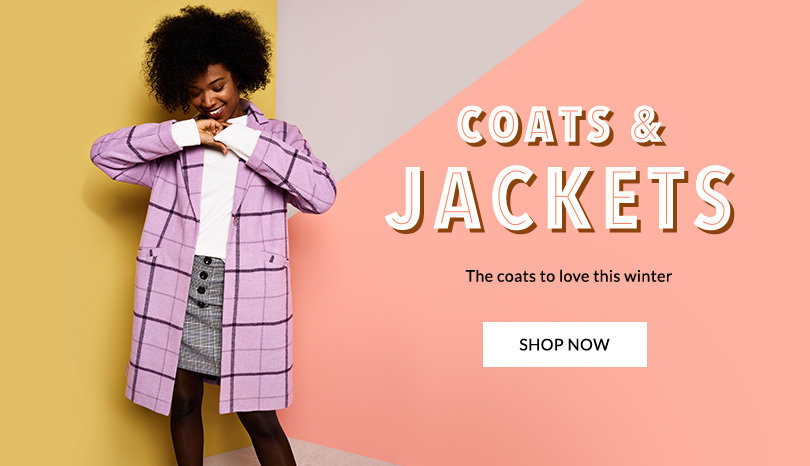 Wrap up warm with coats and jackets for women