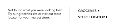 groceries - store locator