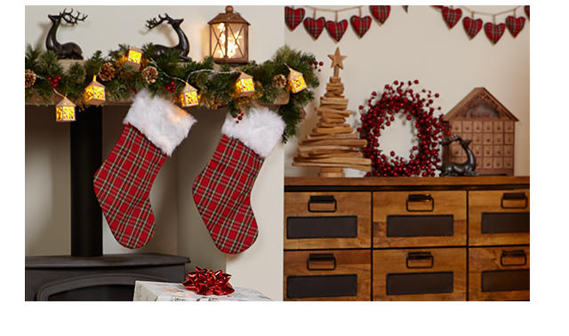 Shop Christmas stockings and adorable Christmas decorations at George.com