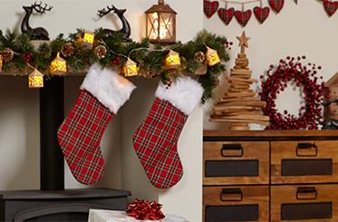 Shop Christmas stockings and adorable Christmas decorations at George.com