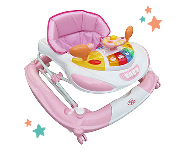 Bebe Style F1 Car Walker - Pink