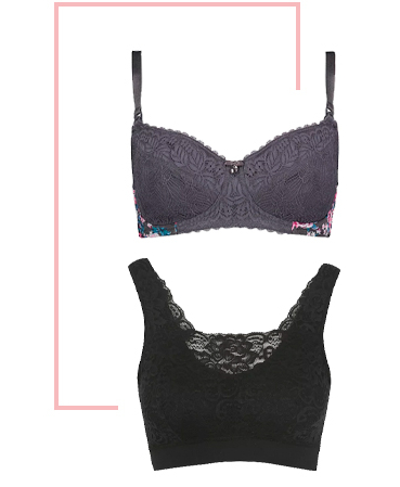 It's important you feel comfortable, and we think a soft and comfy bra is a good place to start