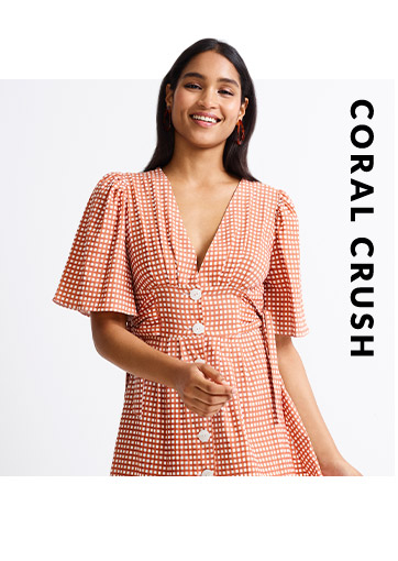 Sweeten up your look in coral