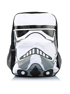 The force will be with them when carrying this Star Wars backpack, designed to look like a stormtrooper