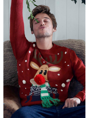 men's christmas jumpers asda