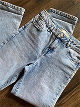 Pair of denim jeans