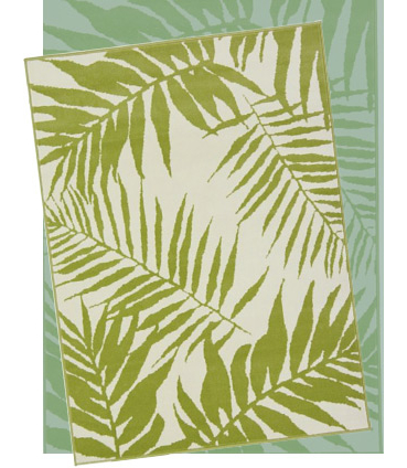 Enter a beautiful jungle every time you step through the front door with this botanical patterned rug