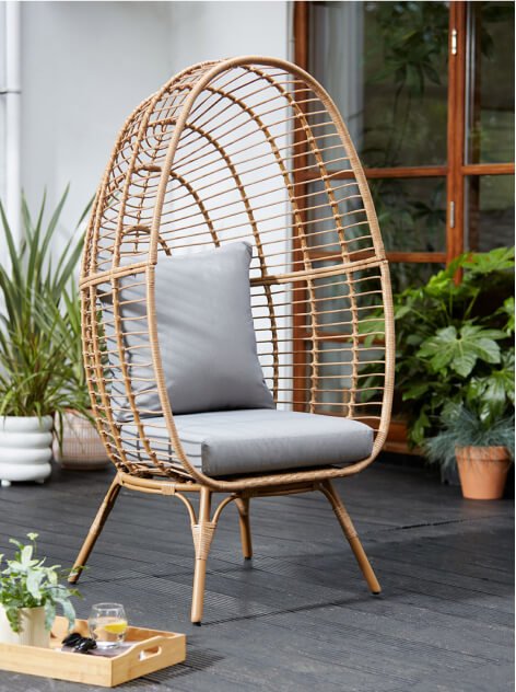 Natural Novaro egg chair