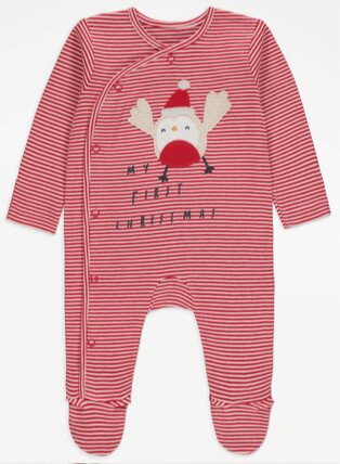 Asda baby best sale santa outfit