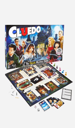 Cluedo The Classic Mystery Game.