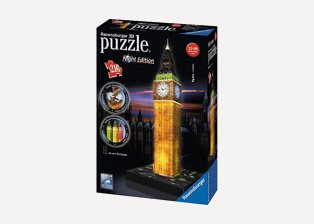 3D puzzle of Big Ben