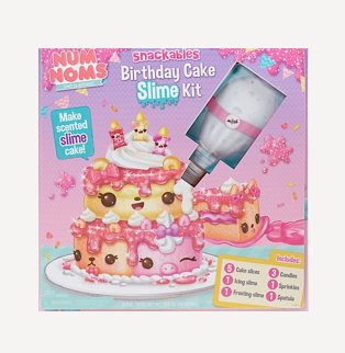 Birthday cake slime kit