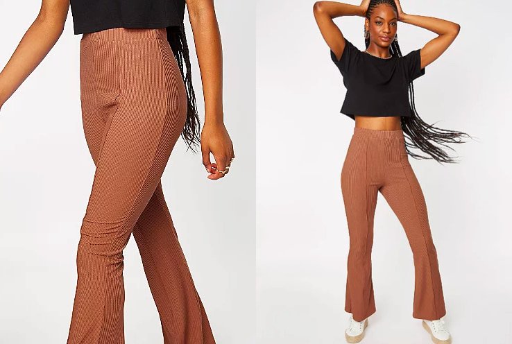 Flared trousers deals women